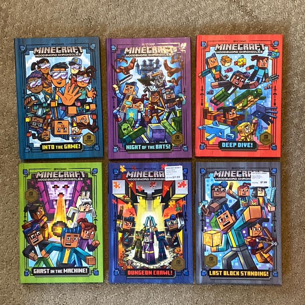 Minecraft Woodsword Chronicles Books